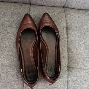 Frye Regina Leather Ballet Flat